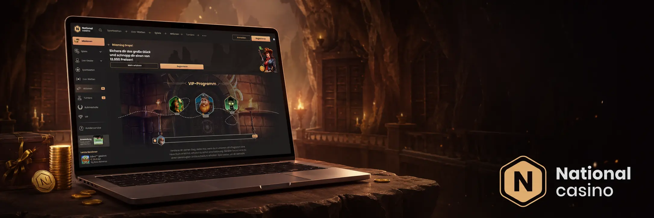 Wie startet man mit Live Games